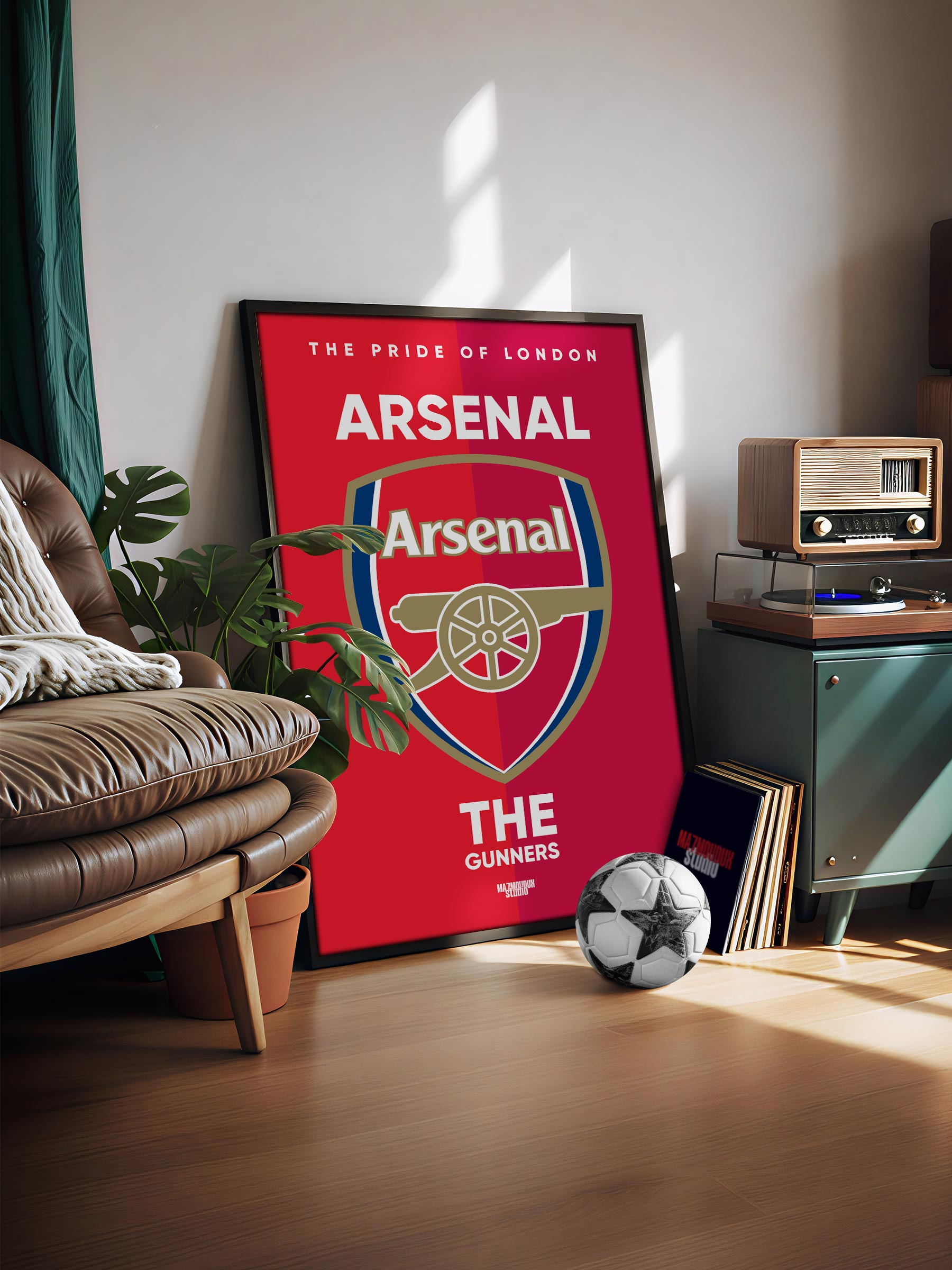 Arsenal PL Poster & Frame In Egypt Main