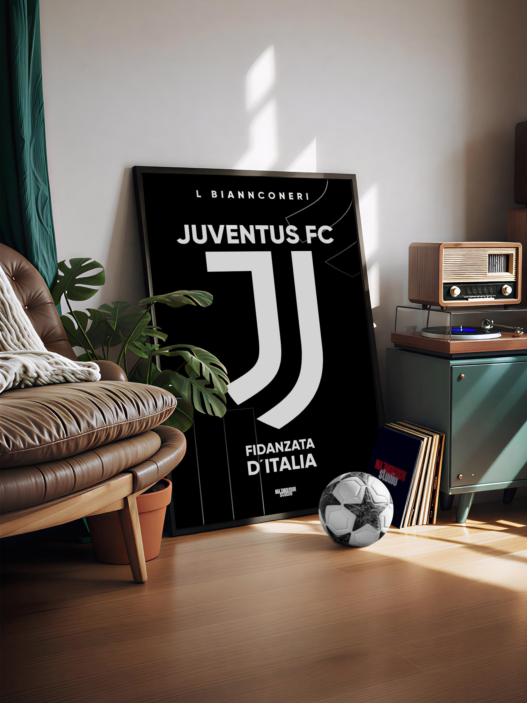 Juventus Italy Poster & Frame In Egypt Main