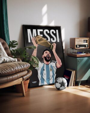 LIONEL-MESSI-HEADER-Main Lionel Messi World Cup Poster & Frame Egypt Main
