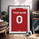 Liverpool FC 25/26 Customizable Poster & Frame