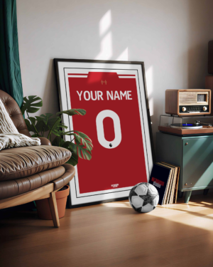 Liverpool Kit Poster & Frame Egypt