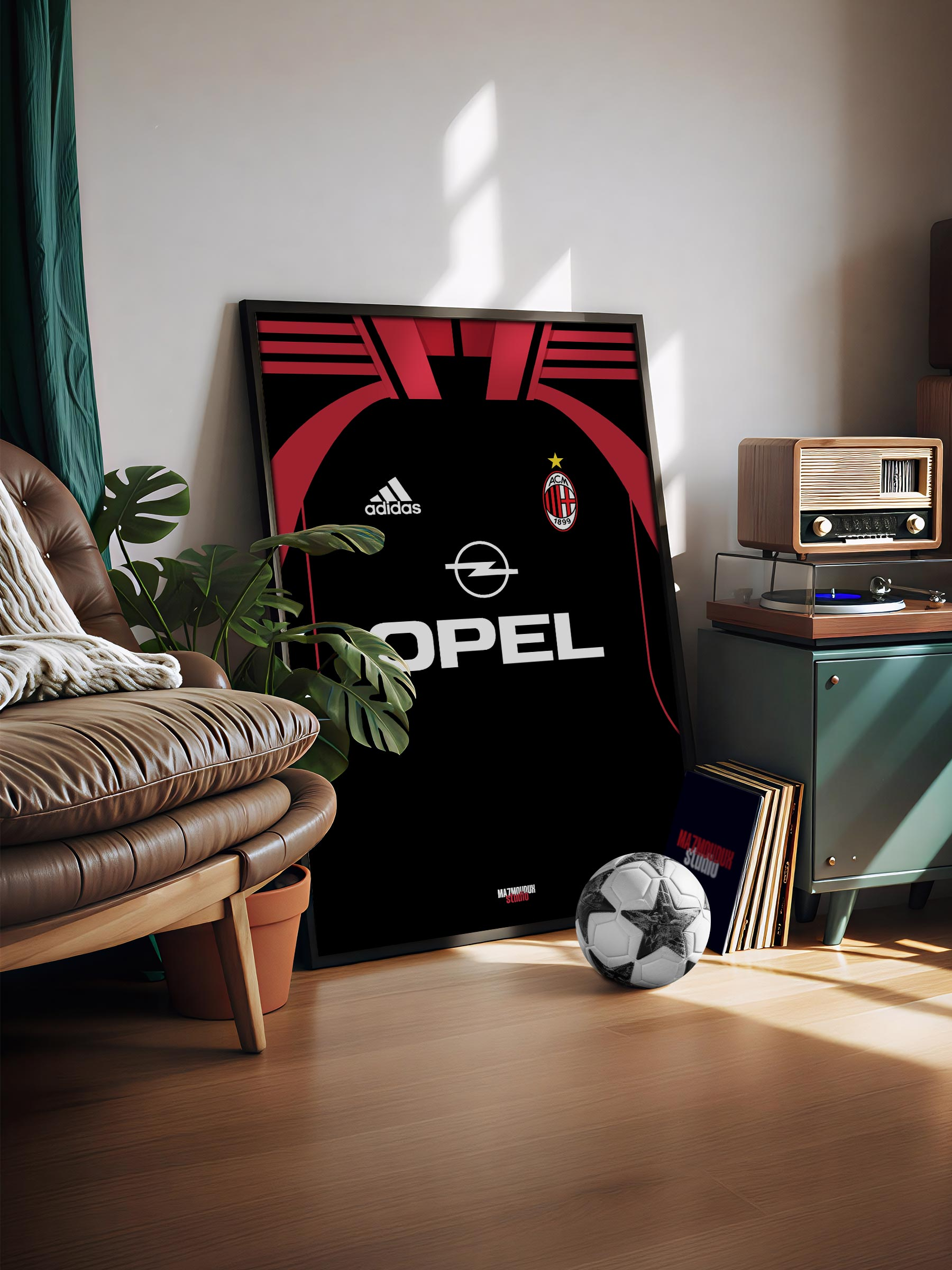 AC Milan Poster & Frame In Egypt Main