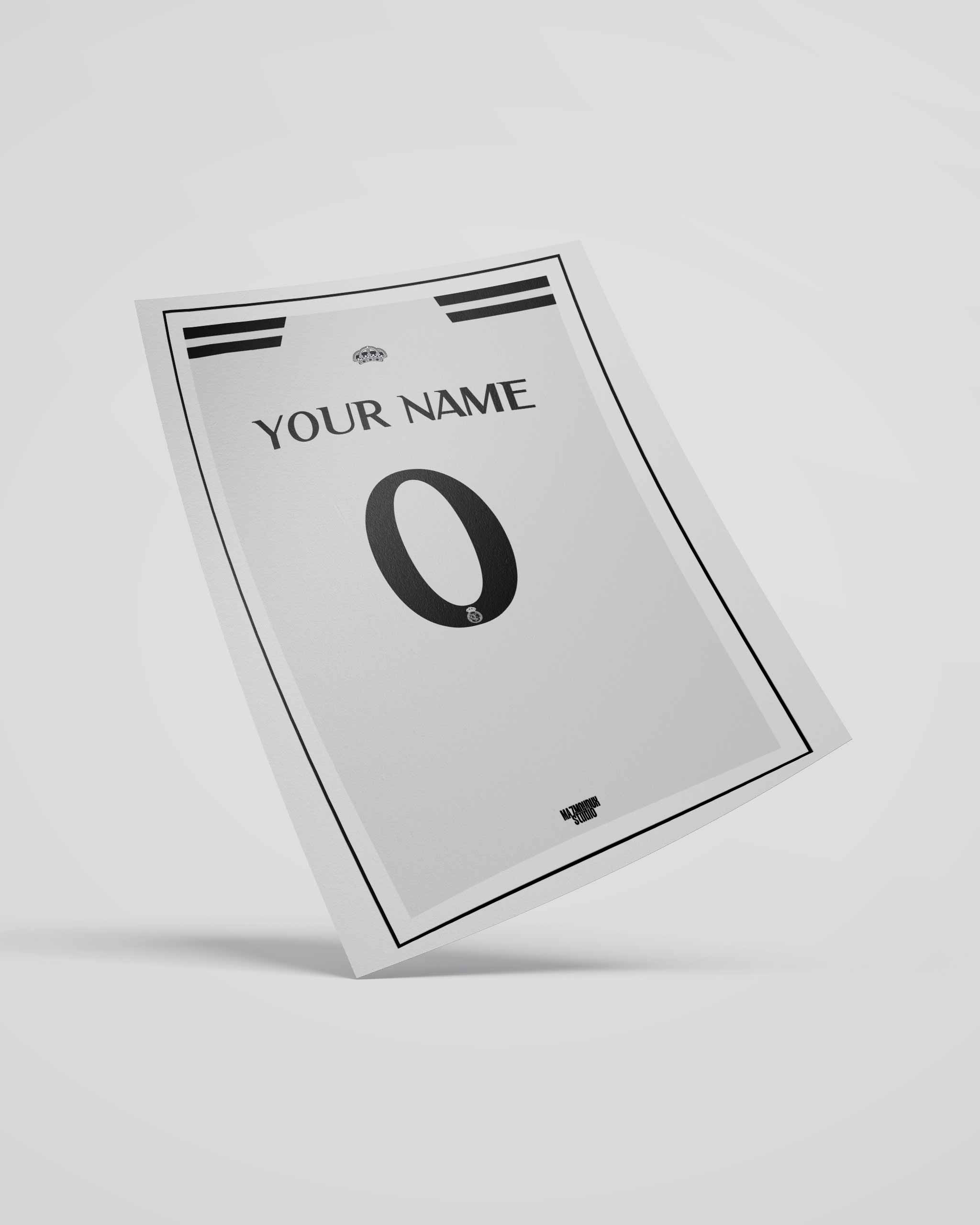 Real Madrid poster & Frame