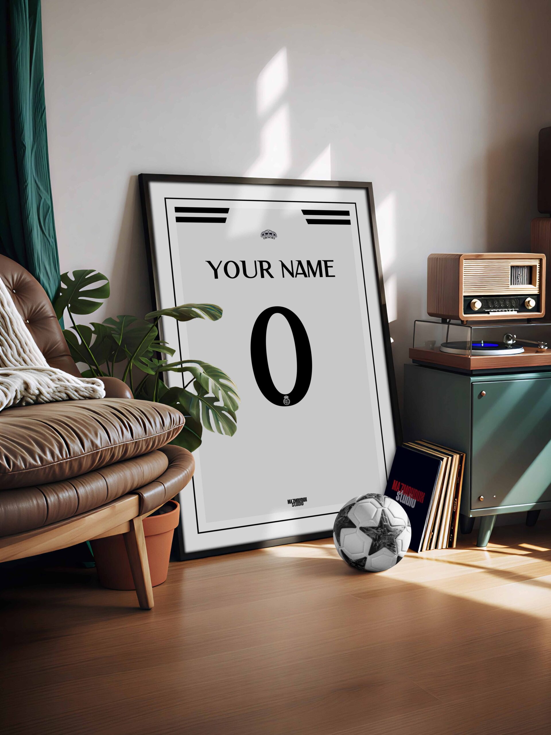 Real Madrid Kit Poster & Frame In Egypt Main