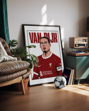 Van Dijk Poster & Frame In Egypt Main