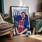 Vitinha – Illustrated Football Poster & Frame
