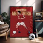 Mohamed Aboutrika - Illustrated Poster & Frame