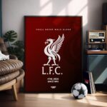 Liverpool FC Logo - Illustrated Poster & Frame