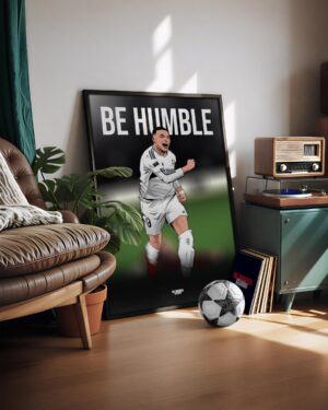 MbappeX-Main Kylian Mbappe Be Humble Poster & Frame In Egypt Main